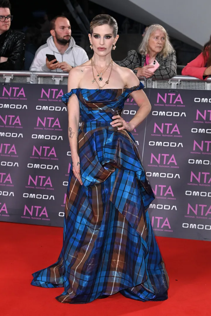 Kelly Osbourne at the NTAs on Tuesday evening