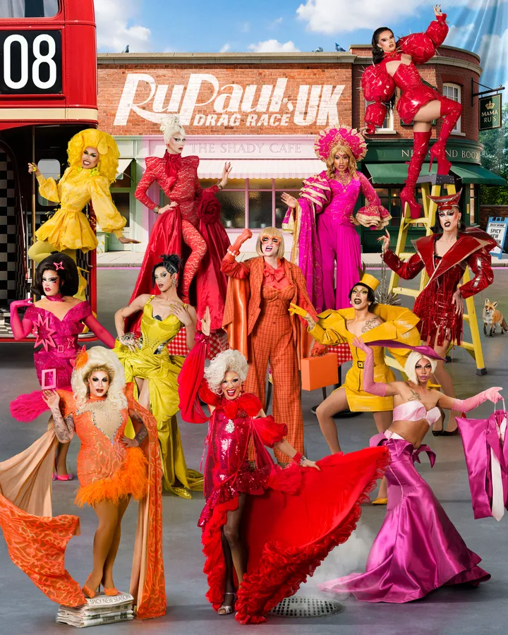 The current cast of RuPaul's Drag Race UK