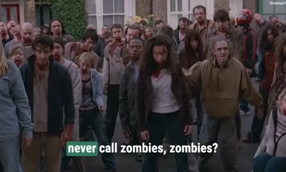 Why do TV shows and movies never say “zombie”?