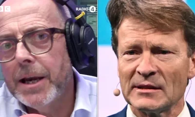 Nick Robinson Confronts Richard Tice Over Crypto Donation