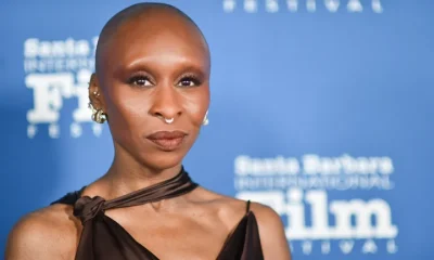 Cynthia Erivo pictured in December