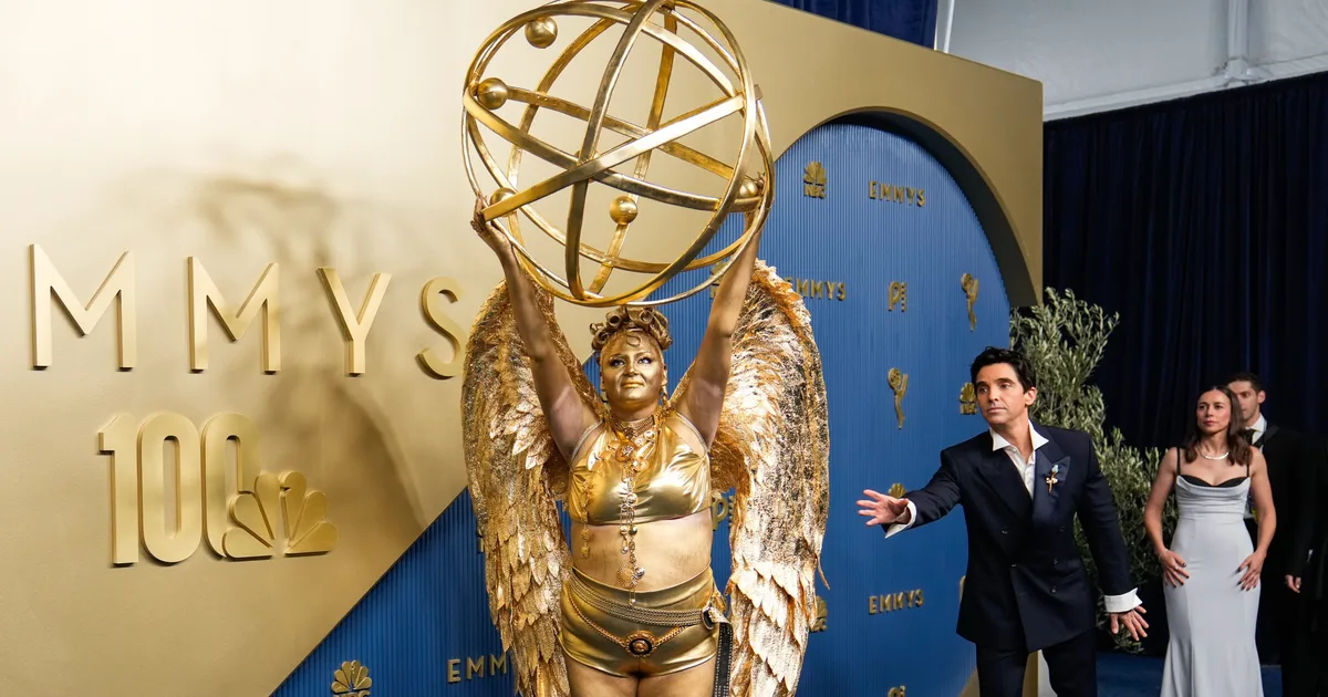 Emmys 2026 Red Carpet: Megan Stalter's Look Stole The Show
