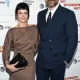 Lily Allen and David Harbour pictured together in 2021