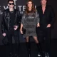 Presley Gerber with his parents in 2022