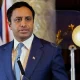Zia Yusuf, Reform UK home affairs spokesperson attends a press conference setting out plans to remove foreign nationals from British prisons in a bid to ease overcrowding.