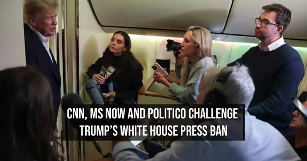 Trump's White House Press Ban Challenged