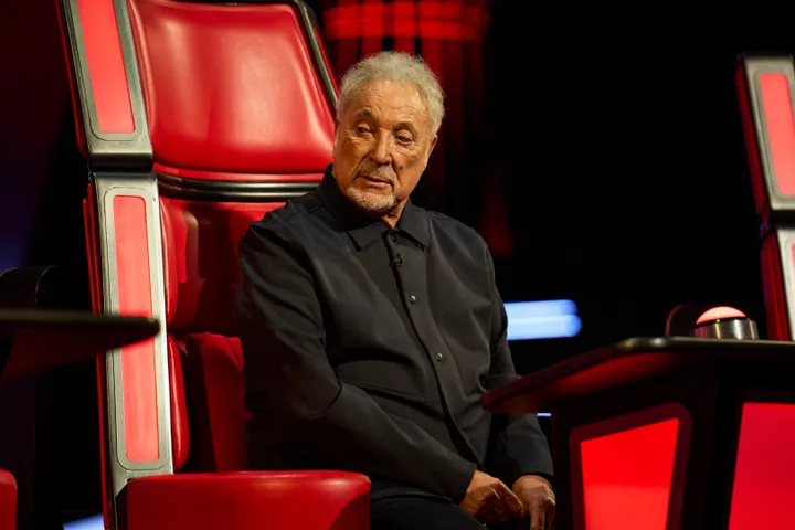 Tom Jones on The Voice UK in 2024