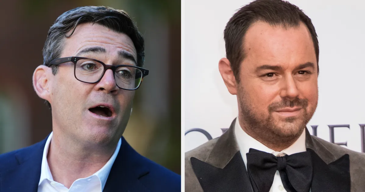 Andy Burnham Responds To Danny Dyer's 'Who Is He?' Dig