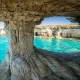 Sea caves in Cape Greko national park near Ayia Napa and Protaras.