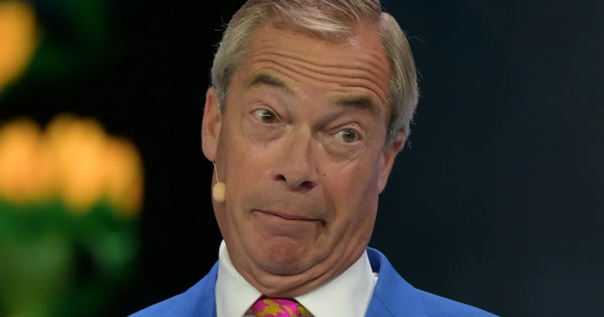 Reform UK Drop To Third Place In Latest Poll Blow For Nigel Farage