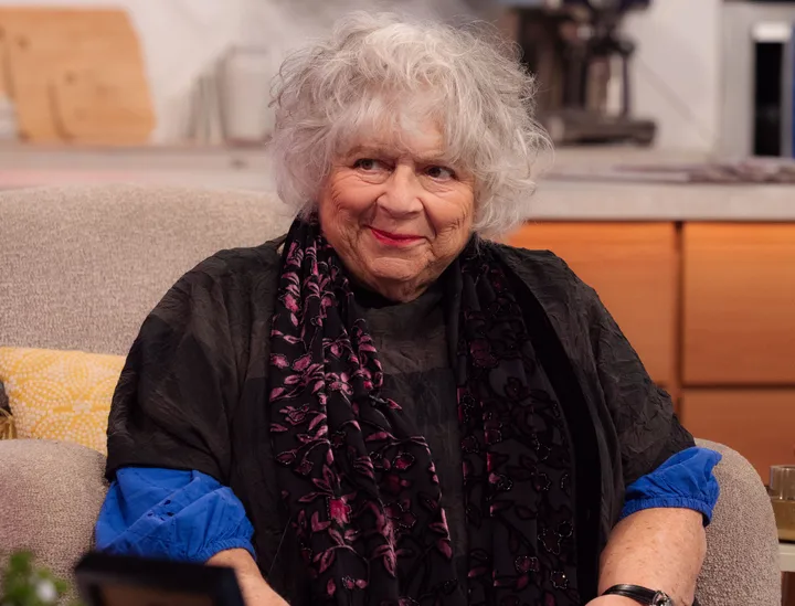 Miriam Margolyes being interviewed on Lorraine last year