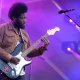 Michael Kiwanuka on stage in 2017