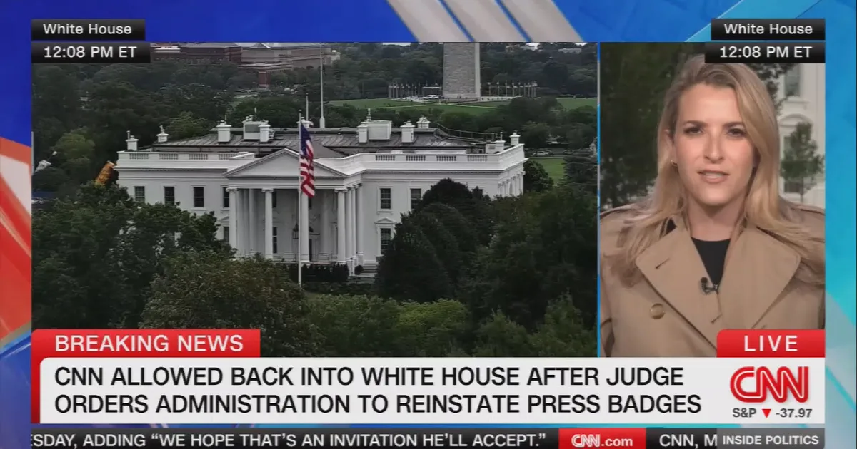 CNN, MS NOW, Politico Allowed Back Into White House