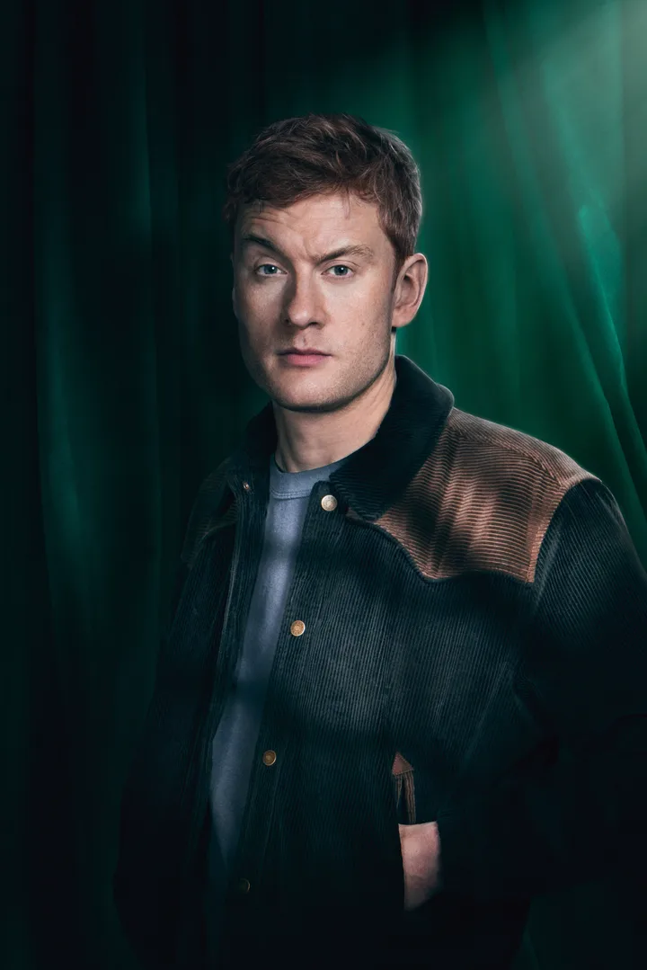 James Acaster in his Celebrity Traitors promo photo