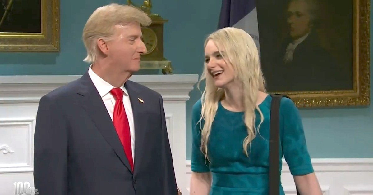 'SNL' Cold Open Puts Horror Movie Twist On Trump's Relationship With Natalie Harp