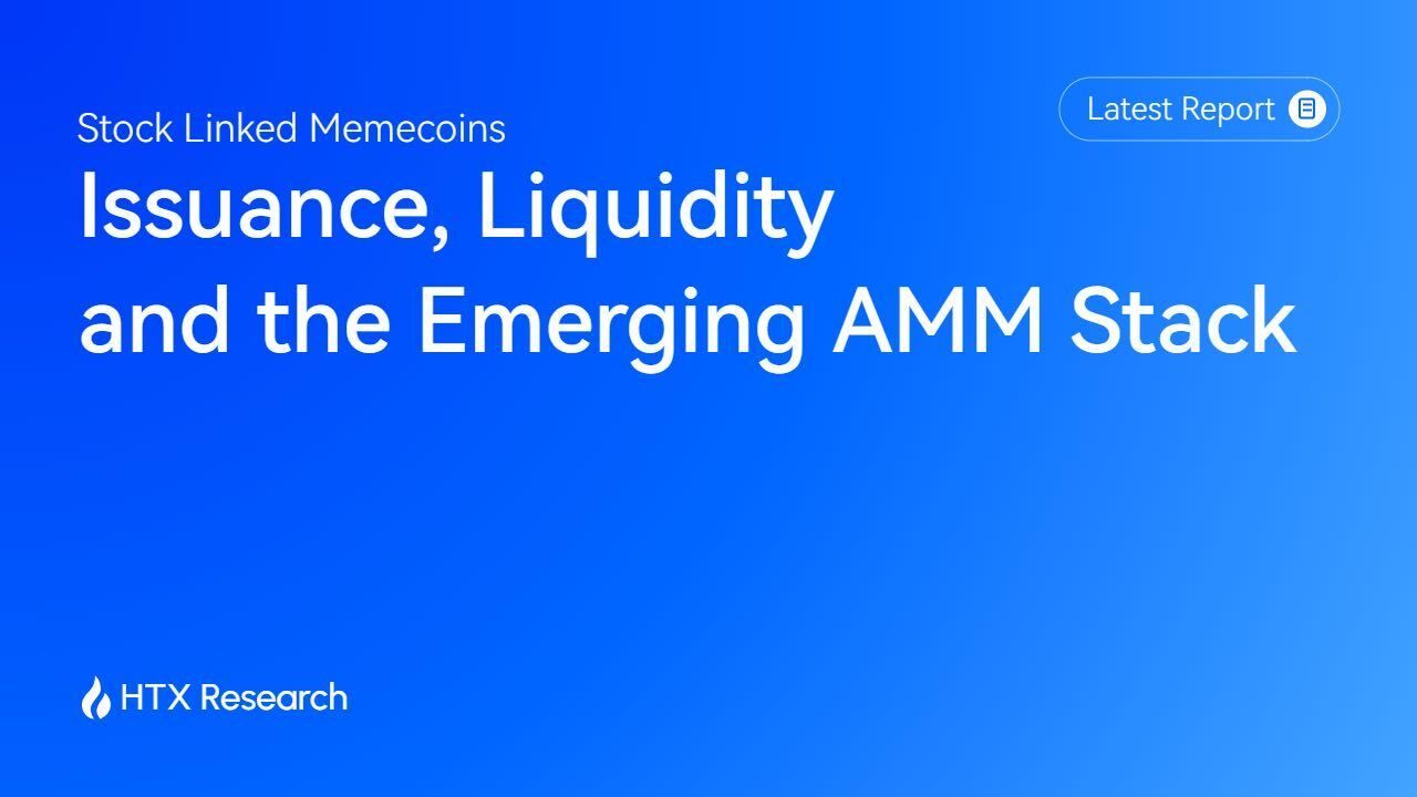 HTX Research Examines Stock-Linked Memecoins: A New Connection Between Equity Assets and Crypto Liquidity