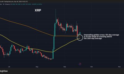 XRP on the brink of a golden cross as focus switches to away from bitcoin (BTC): Crypto Daily