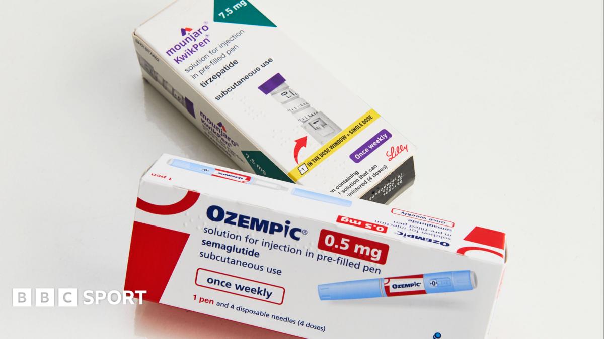 A photo of Mounjaro and Ozempic pens inside their boxes.