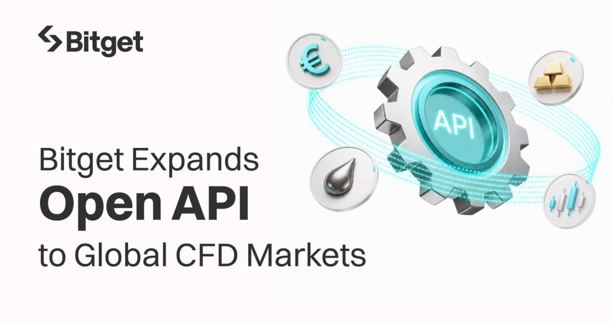 Bitget Expands Open API to Global CFD Markets