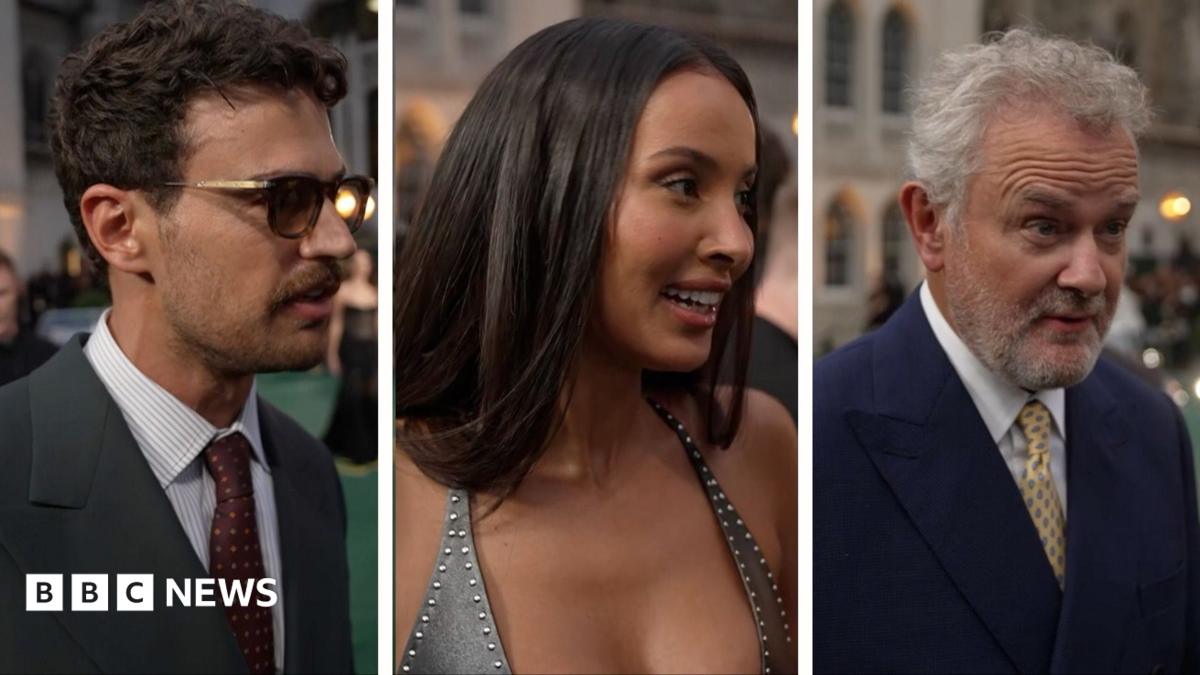 Theo James, Maya Jama, Hugh Bonneville