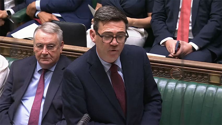 Electricity VAT cut starts 1 October, Burnham tells MPs