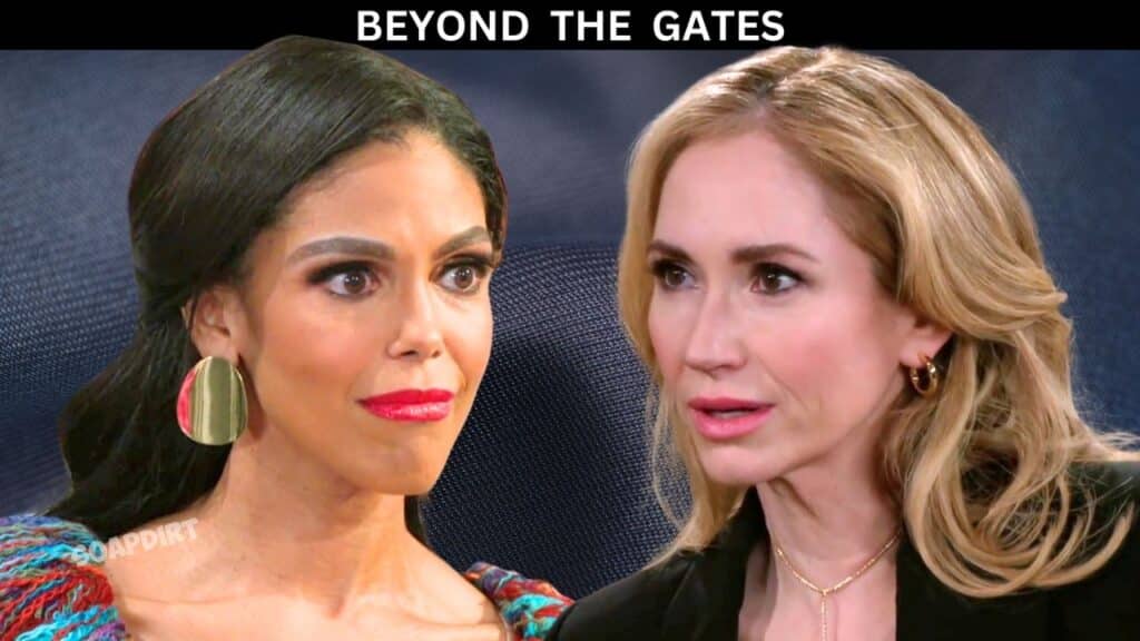 Beyond the Gates Spoilers: Dani Dupree (Karla Mosley) - Heather Armstrong (Ashley Jones)