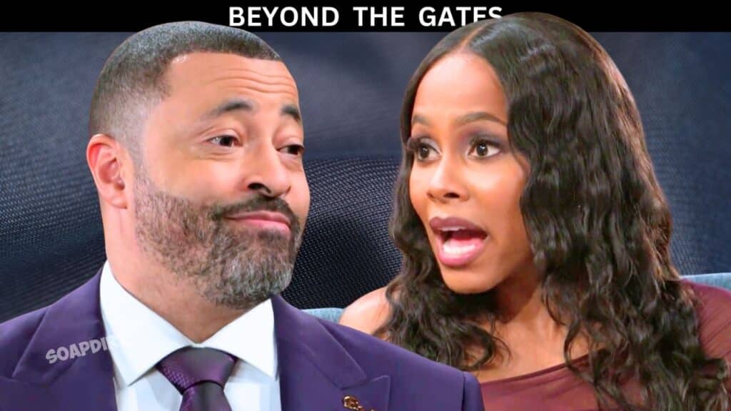 Beyond the Gates: Bill Hamilton (Timon Kyle Durrett) - Hayley Lawson (Marquita Goings)