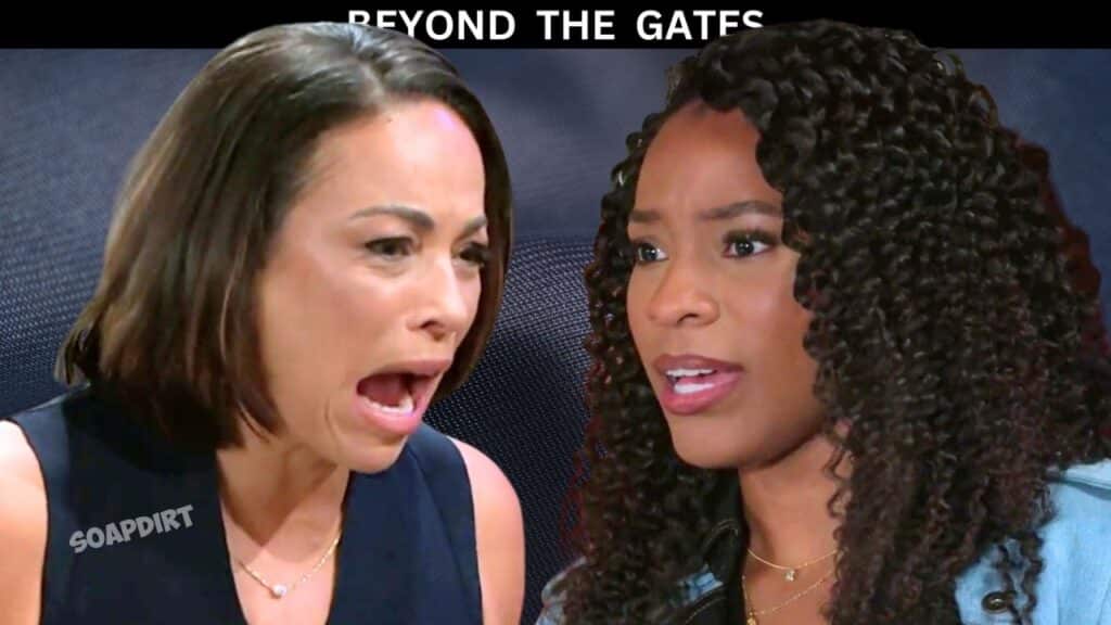 Beyond the Gates Spoilers: Nicole Dupree Richardson (Daphnee Duplaix) - Naomi Hawthorne (Arielle Prepetit)