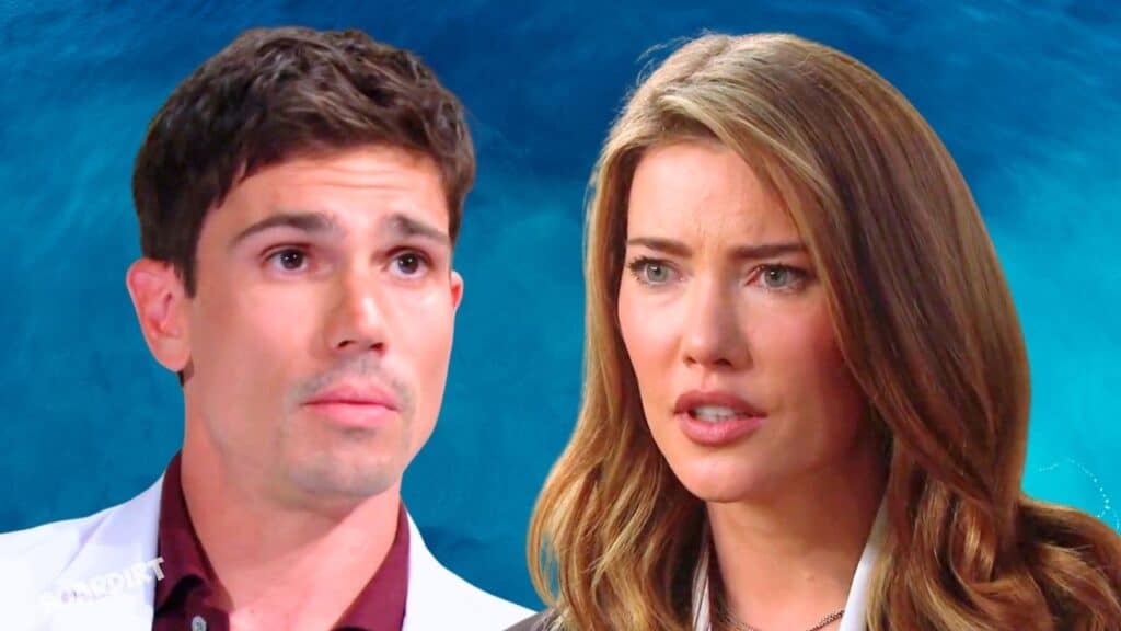The Bold and the Beautiful Spoilers: Finn Finnegan (Tanner Novlan) - Steffy Forrester (Jacqueline MacInnes Wood)