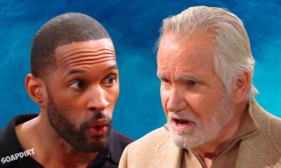 The Bold and the Beautiful Spoilers: Carter Walton (Lawrence Saint-Victor) - Eric Forrester (John McCook)