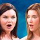 The Bold and the Beautiful Spoilers: Steffy Forrester (Jacqueline MacInnes Wood) - Katie Logan (Heather Tom)