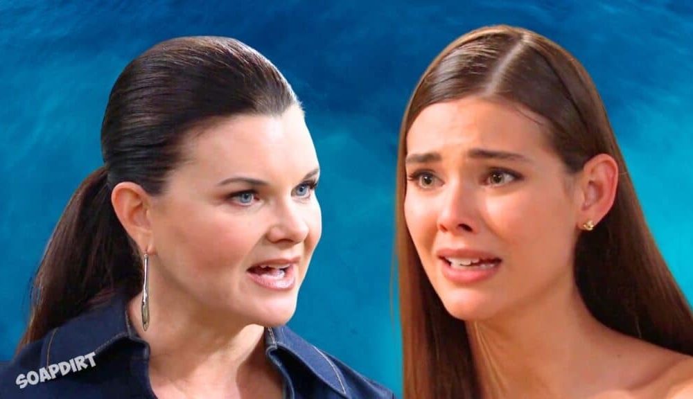 The Bold and the Beautiful Spoilers: Katie Logan (Heather Tom) - Electra Forrester (Laneya Grace)