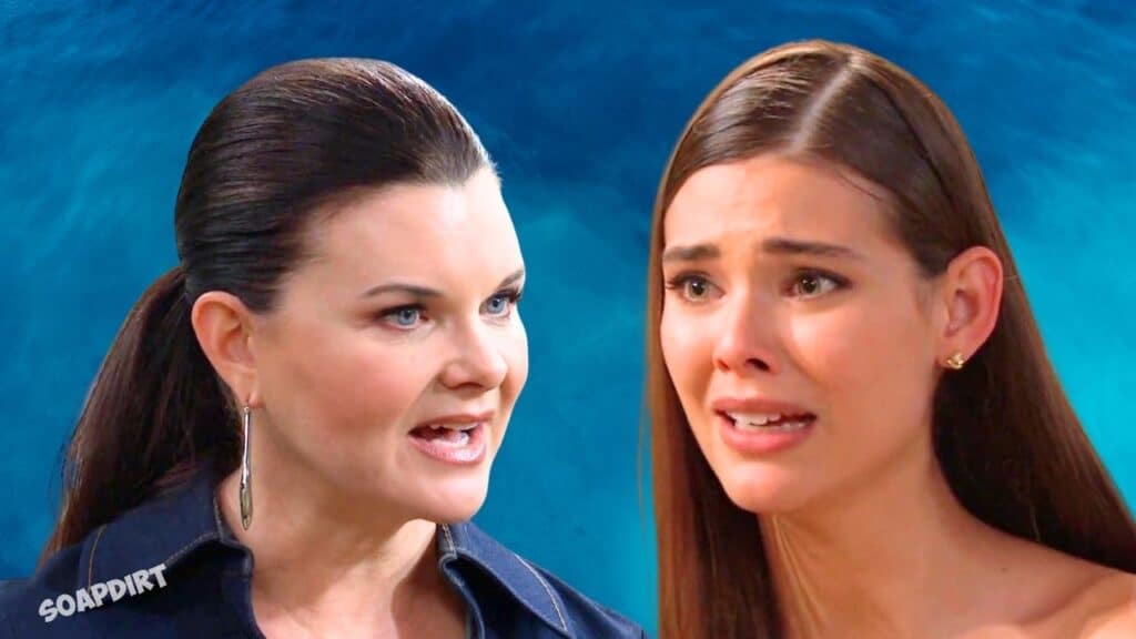 The Bold and the Beautiful Spoilers: Katie Logan (Heather Tom) - Electra Forrester (Laneya Grace)