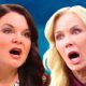 The Bold and the Beautiful: Brooke Logan (Katherine Kelly Lang) - Katie Logan (Heather Tom)