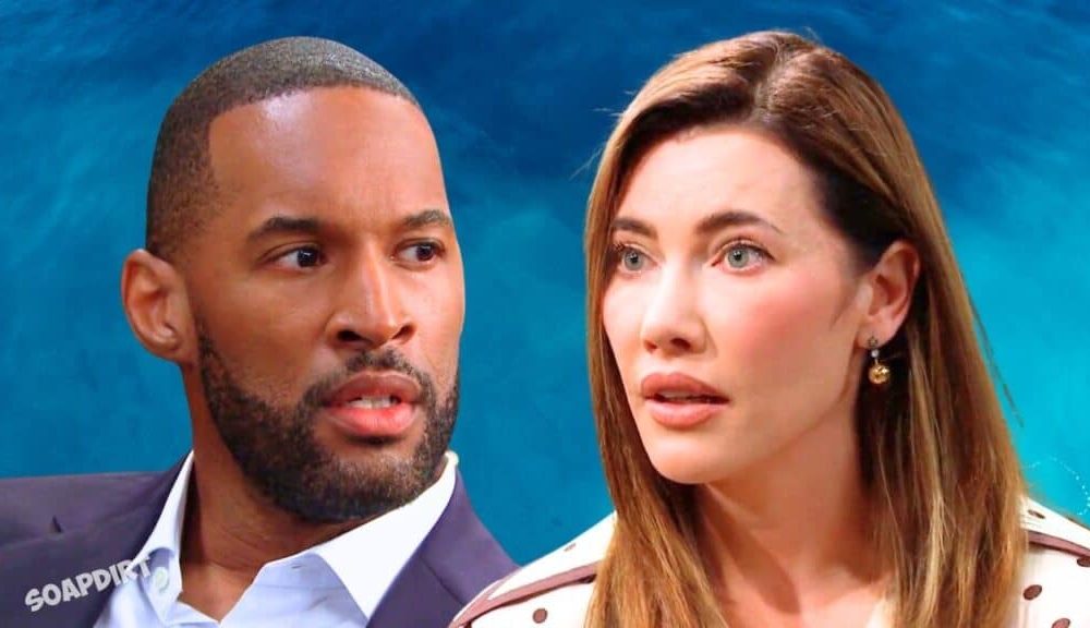 The Bold and the Beautiful: Steffy Forrester (Jacqueline MacInnes Wood) - Carter Walton (Lawrence Saint-Victor)