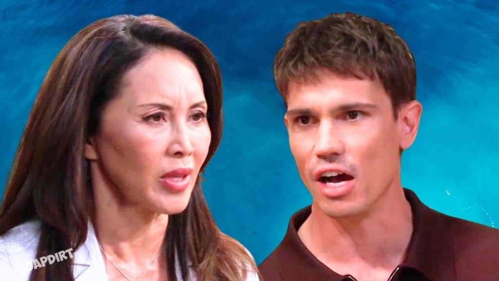 The Bold and the Beautiful: Li Finnegan (Naomi Matsuda) - Finn Finnegan (Tanner Novlan)
