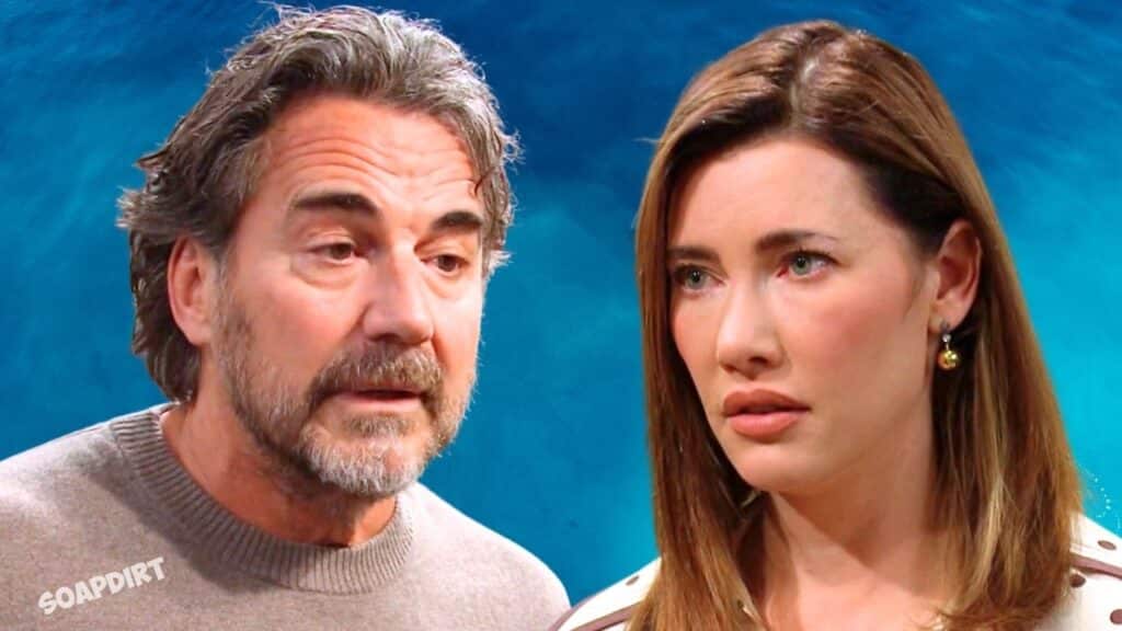 The Bold and the Beautiful: Ridge Forrester (Thorsten Kaye) - Steffy Forrester (Jacqueline MacInnes Wood)
