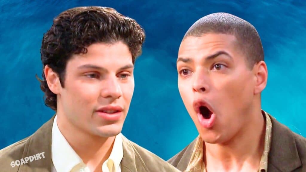 The Bold and the Beautiful: RJ Forrester (Brayan Nicoletti) - Zende Forrester (Delon de Metz)