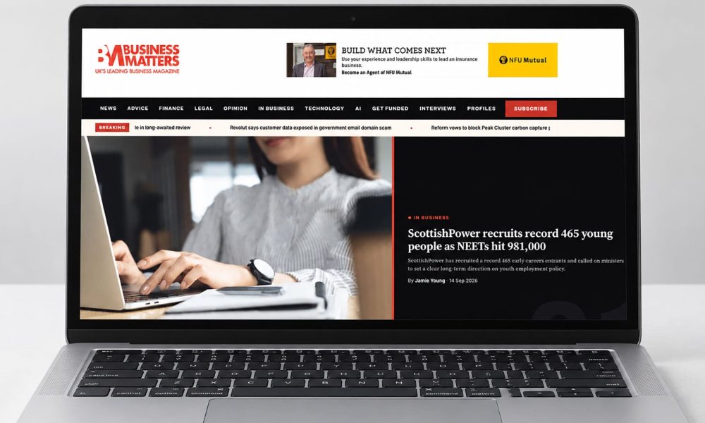Business Matters website relaunches after rebuild