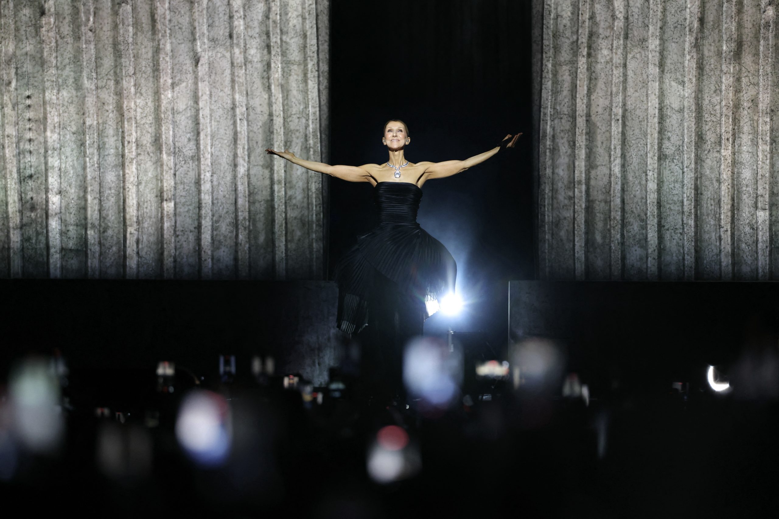 Celine Dion Makes On-Stage Comeback Six Years Into Battle With Stiff Person Syndrome (VIDEOS)