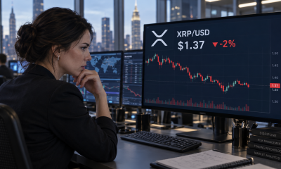 XRP slide as bearish derivatives data limits recovery