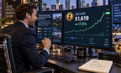 Zcash holds above $1,600 as shielded activity and fund inflows surge - CoinJournal