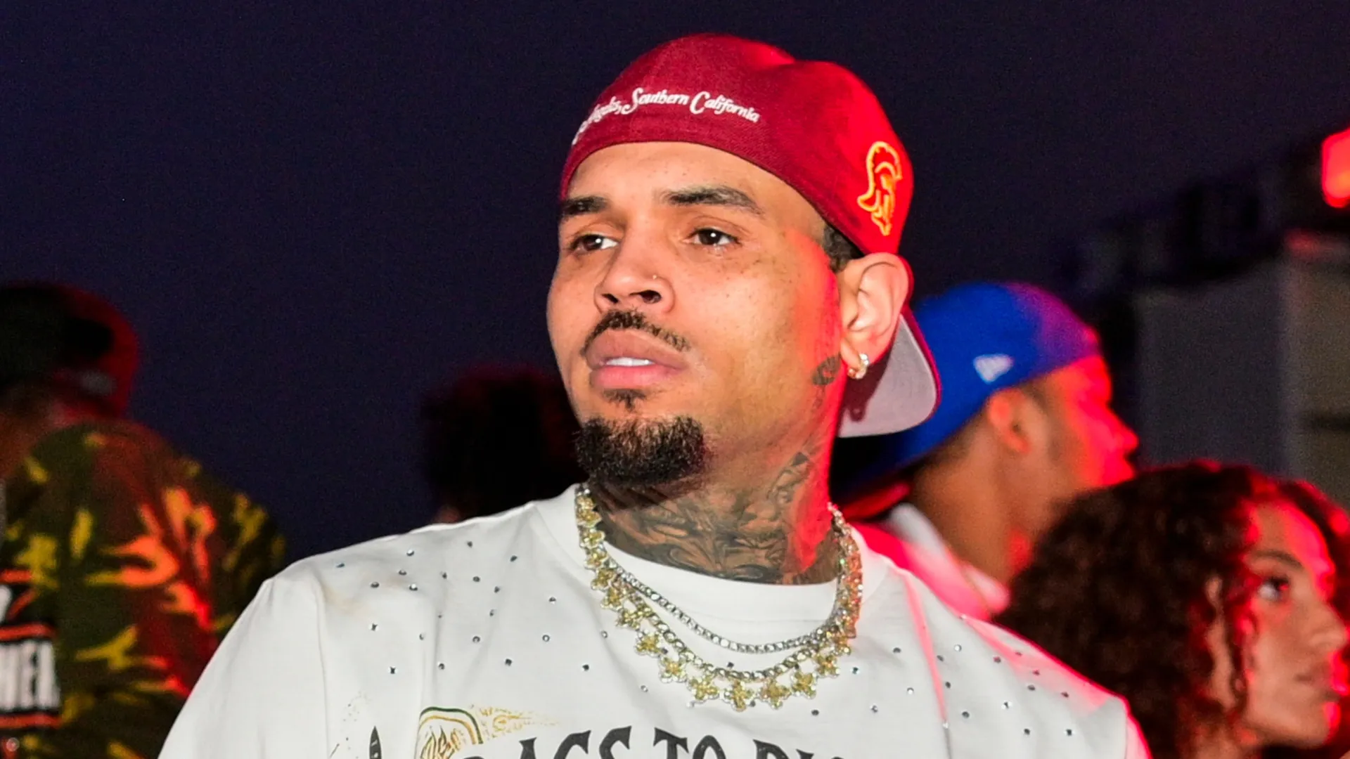 Chris Brown hate music industry celebrities Usher The R&B Tour fans villain