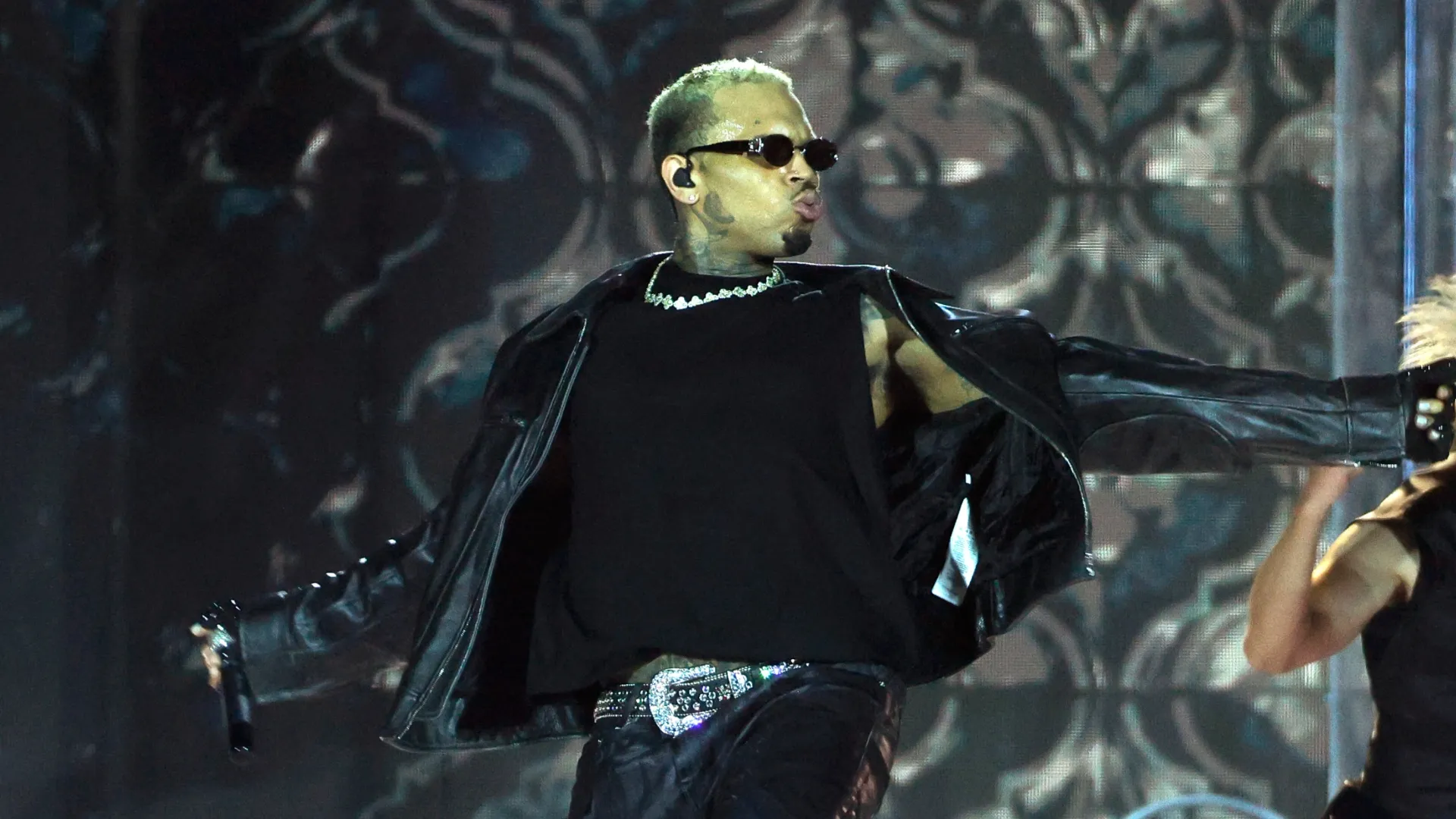 Chris Brown lawsuit busy court The R&B Tour Maria Avila $13 million settlement court filing housekeeper dog bite