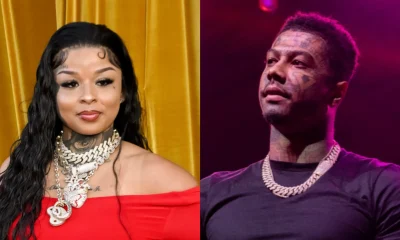 Chrisean Rock Dons Blueface's Chain While Out With Him After Recently Saying She Was Considering Legal Action Against Him (VIDEO)