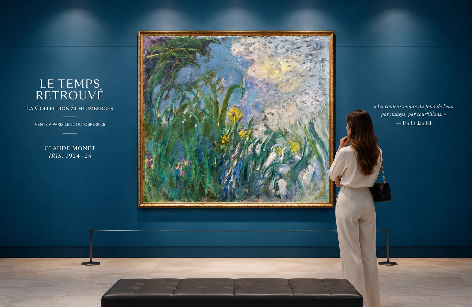 Claude Monet Iris Auction