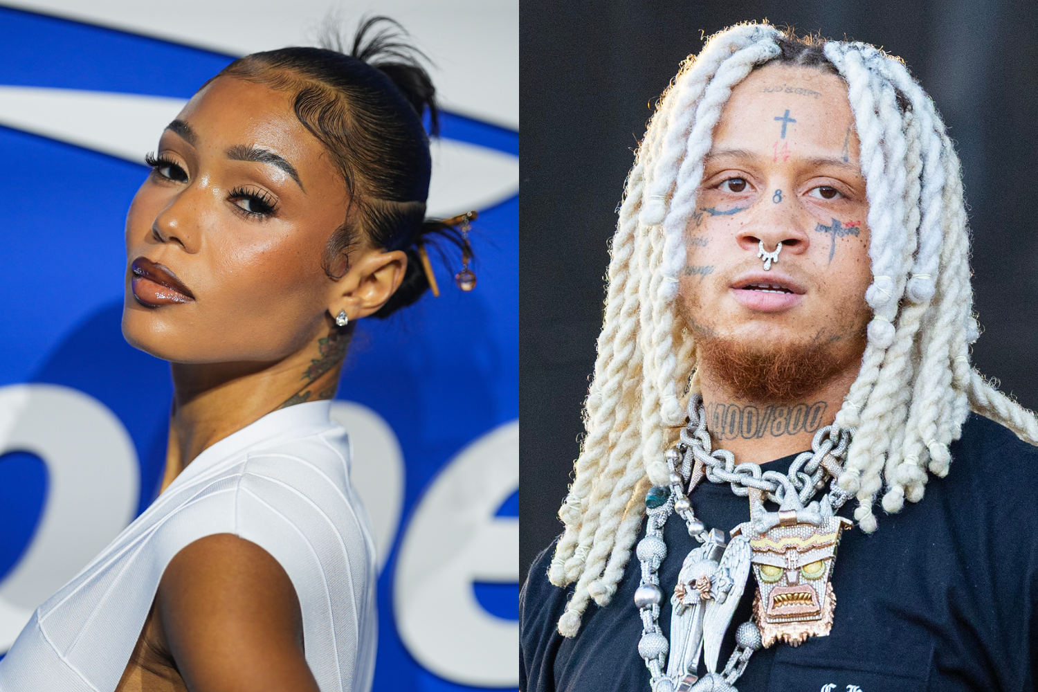 Social Media Users Bring Up Coi Leray After Trippie Redd Pops Out With Mystery Woman