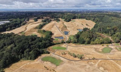 Video: Hampshire golf course battles summer drought to keep players on course