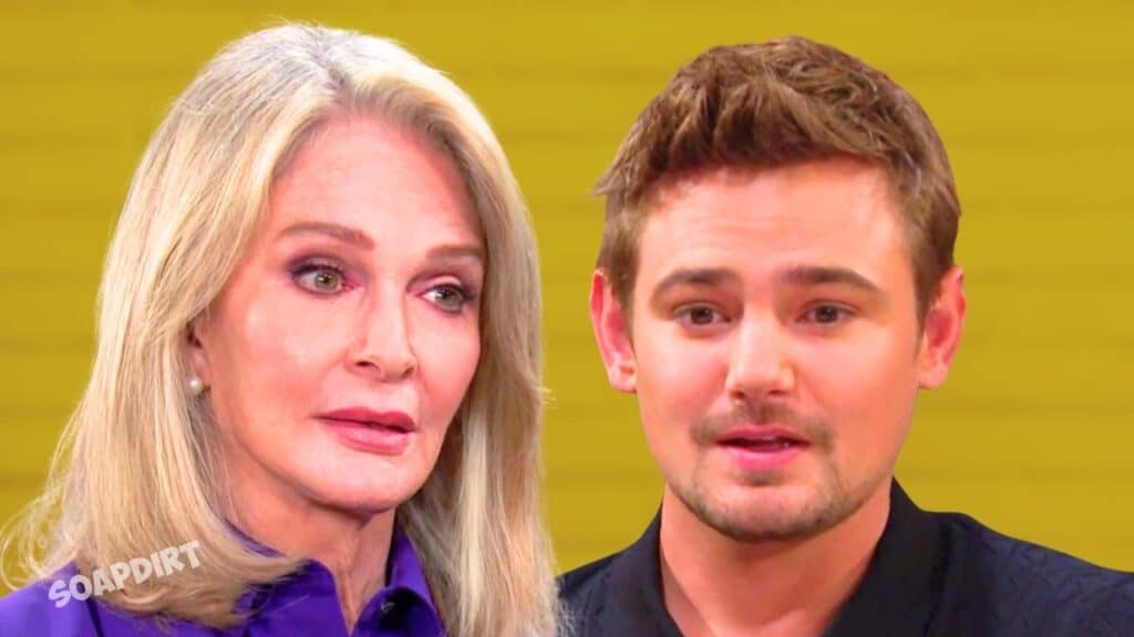 Days of Our Lives Spoilers: Marlena Evans (Deidre Hall) - Johnny DiMera (Carson Boatman)