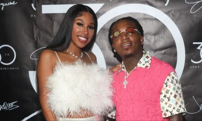 Deiondra Sanders message Jacquees mother Rosie Demetria Thompson parenting son public Snow Jacquees Sanders-Broadnax co-parenting